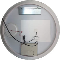 Miroir avec éclairage LED RONDINARA - Diamètre 80 cm 