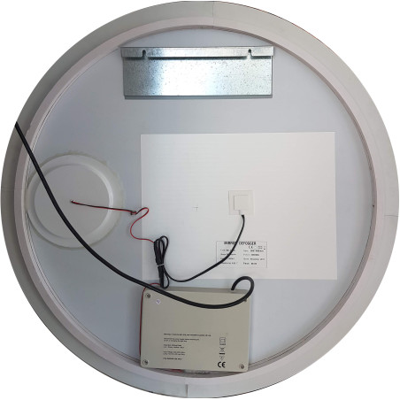 Miroir avec éclairage LED RONDINARA - Diamètre 80 cm 