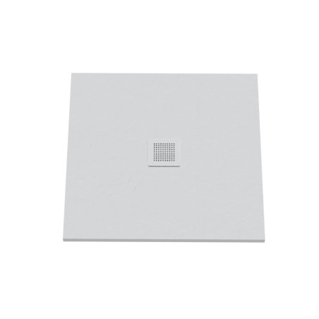 Receveur de douche 80x80 cm extra plat - DIAMANT - coloris blanc