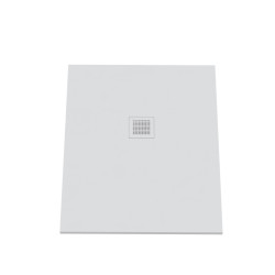 Receveur de douche 100x80 cm extra plat - DIAMANT - coloris blanc