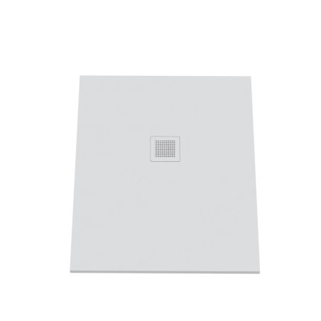 Receveur de douche 100x80 cm extra plat - DIAMANT - coloris blanc