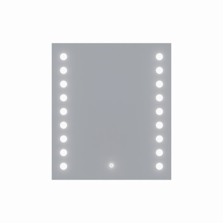 Miroir avec éclairage LED STARLED - 70 cm x 80 cm 