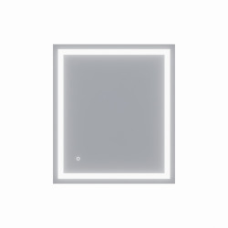 Miroir avec éclairage LED VISTA - 70 cm x 80 cm 