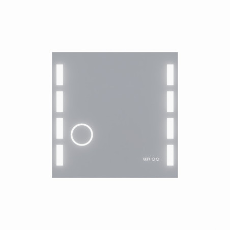 Miroir avec éclairage LED EXCELLENCE - 80 cm x 80 cm 