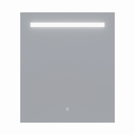 Miroir avec éclairage LED ELEGANCE - 90 cm x ht105 cm