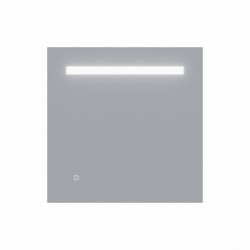 Miroir avec éclairage LED ELEGANCE - 80 cm x ht80 cm