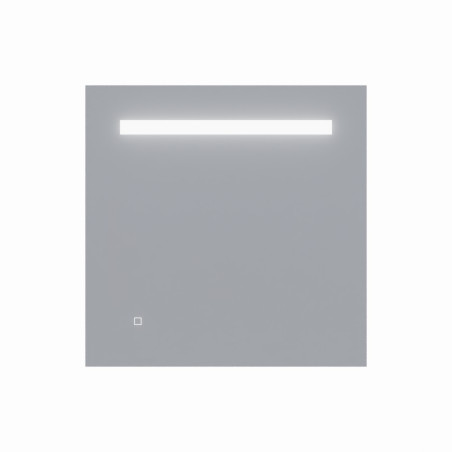 Miroir avec éclairage LED ELEGANCE - 80 cm x ht80 cm