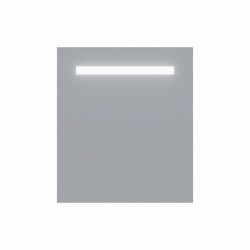 Miroir avec éclairage LED ELEGANCE - 70 cm x ht80 cm - sans interrupteur