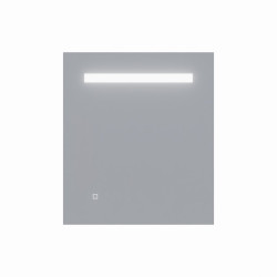 Miroir avec éclairage LED ELEGANCE - 70 cm x ht80 cm 