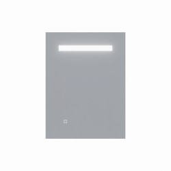 Miroir avec éclairage LED ELEGANCE - 60 cm x ht80 cm 