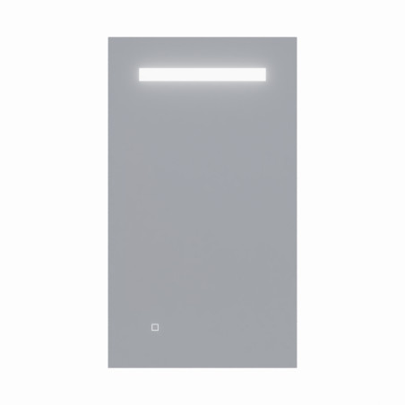 Miroir avec éclairage LED ELEGANCE - 60 cm x ht105 cm 