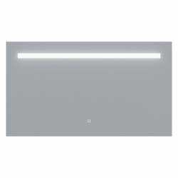 Miroir avec éclairage LED ELEGANCE - 140 cm x ht105 cm 
