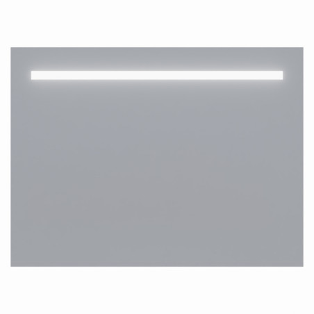 Miroir avec éclairage LED ELEGANCE - 140 cm x ht105 cm - sans interrupteur