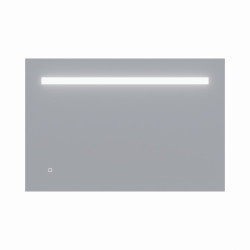 Miroir avec éclairage LED ELEGANCE - 120 cm x ht80 cm