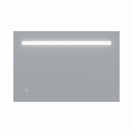 Miroir avec éclairage LED ELEGANCE - 120 cm x ht80 cm