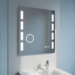 Miroir avec éclairage LED EXCELLENCE - 70 cm x 80 cm 