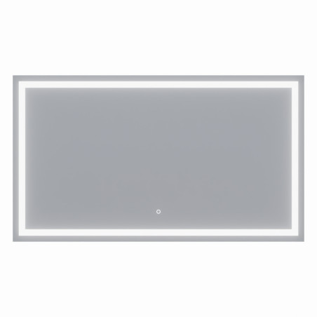 Miroir avec éclairage LED VISTA -140 cm x 80 cm 