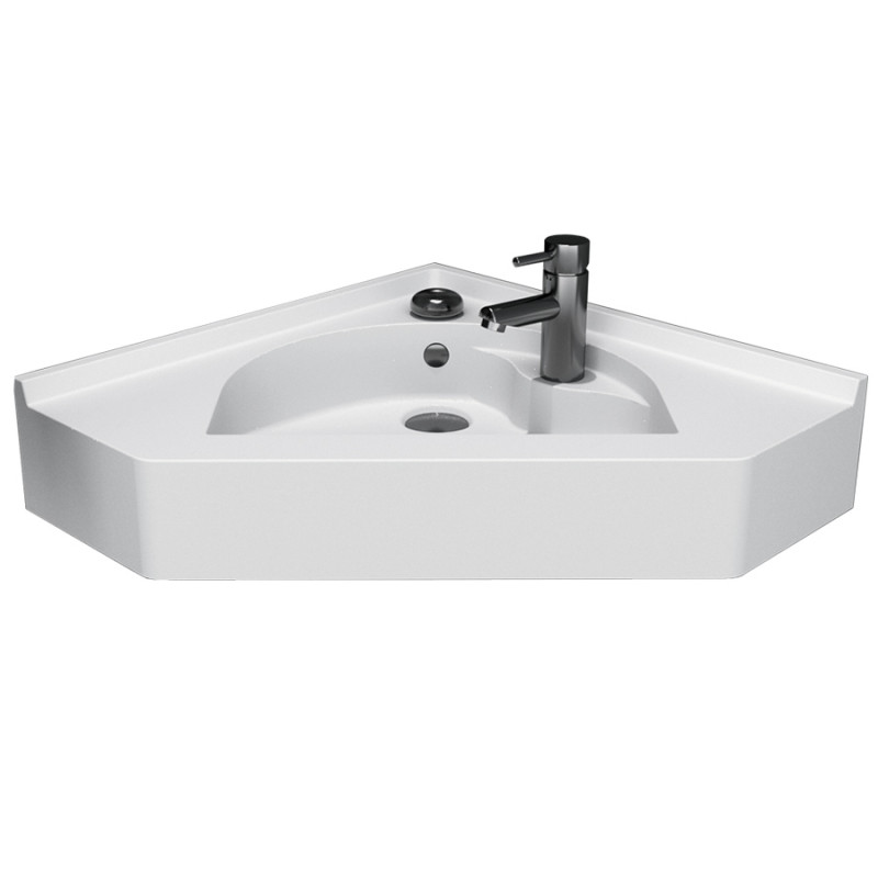Vasque d'angle suspendu RESIANGLE- 50x50cm Vasque d'angle suspendu RESIANGLE- 50x50cm