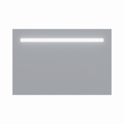 Miroir avec éclairage LED ELEGANCE - 120 cm x ht80 cm - sans interrupteur