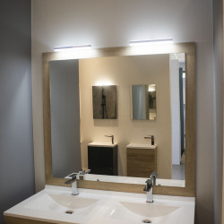 Miroir de salle de bain MIRALT - 140 cm x 109 cm