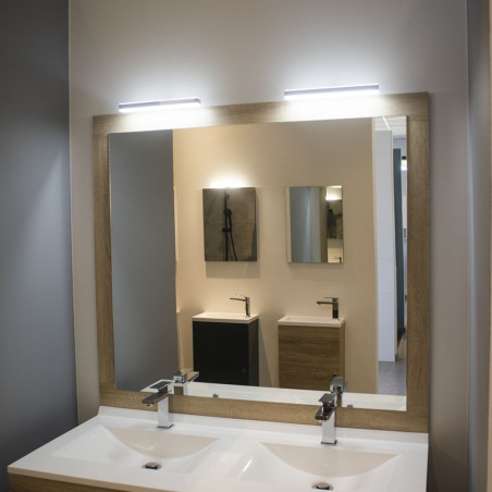 Miroir de salle de bain MIRALT - 140 cm x 109 cm