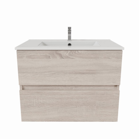 Meuble salle de bain suspendu 70 cm ROSALY