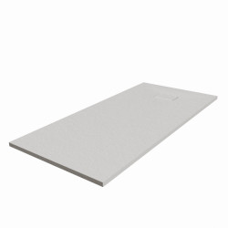 Receveur de douche 170x80 cm extra plat à poser ou à encastrer blanc - SAPHIR