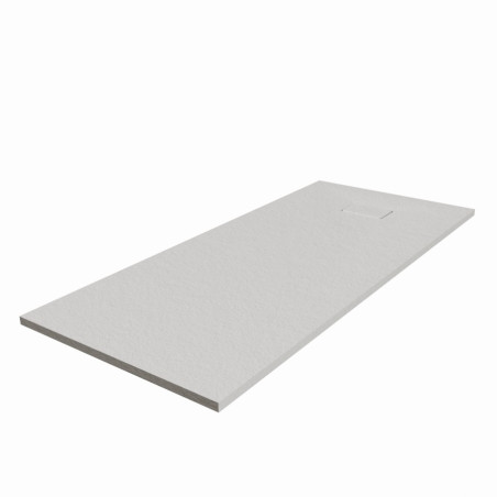 Receveur de douche 180x80 cm extra plat à poser ou à encastrer blanc - SAPHIR