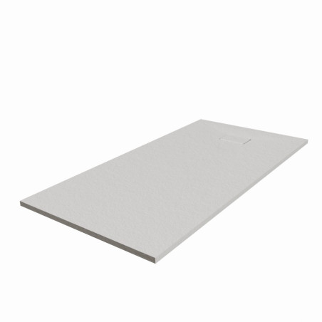 Receveur de douche 180x90 cm extra plat à poser ou à encastrer blanc - SAPHIR
