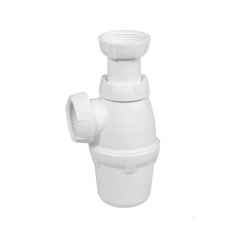 Siphon lavabo réglable PVC WIRQUIN Siphon lavabo réglable PVC WIRQUIN