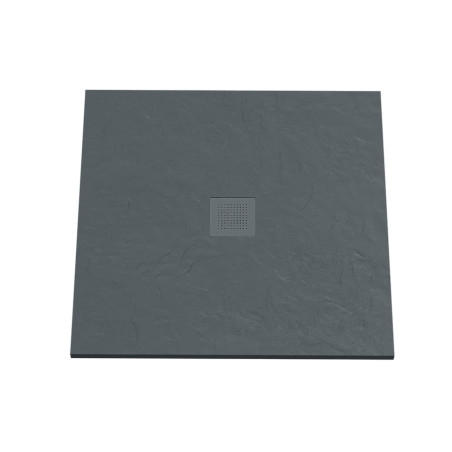 Receveur de douche 90x90 cm extra plat - DIAMANT - coloris gris anthracite