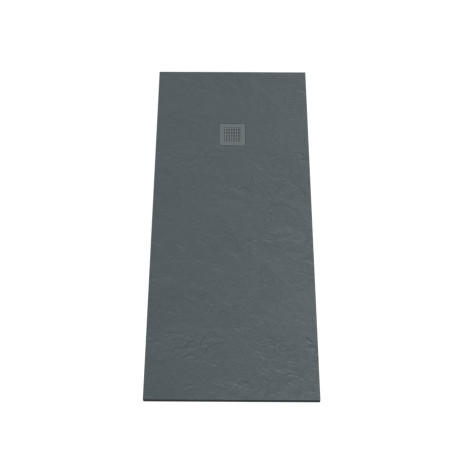 Receveur de douche 180x80 cm extra plat - DIAMANT - coloris gris anthracite