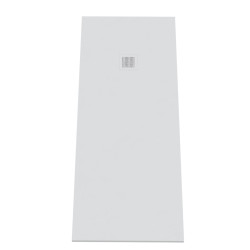 Receveur de douche 170x70 cm extra plat - DIAMANT - coloris blanc