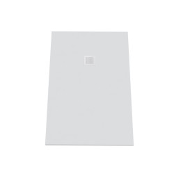 Receveur de douche 140x90 cm extra plat - DIAMANT - coloris blanc