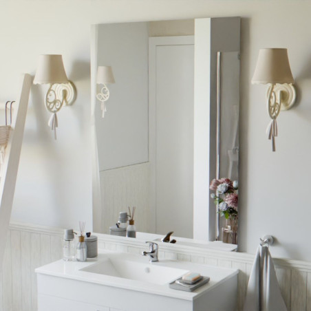Miroir simple de salle de bain REFLET -80 cm x 105 cm