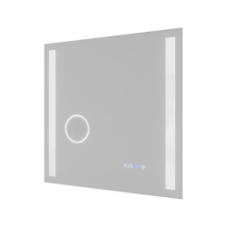 Miroir avec éclairage LED variable DUETTO - 70 cm x 70 cm 