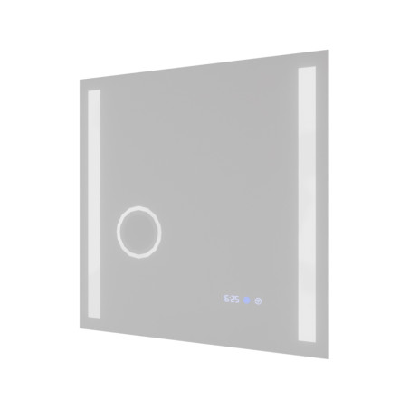 Miroir avec éclairage LED variable DUETTO - 70 cm x 70 cm 