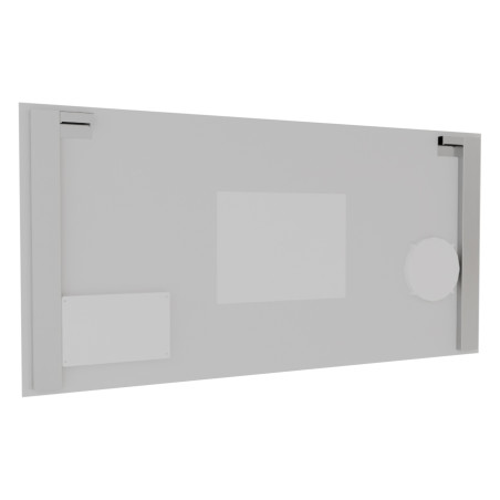 Miroir avec éclairage LED variable DUETTO - 140 cm x 70 cm 