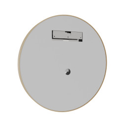 Miroir avec éclairage LED variable ORANA - Diamètre 60 cm - Contour cuivré