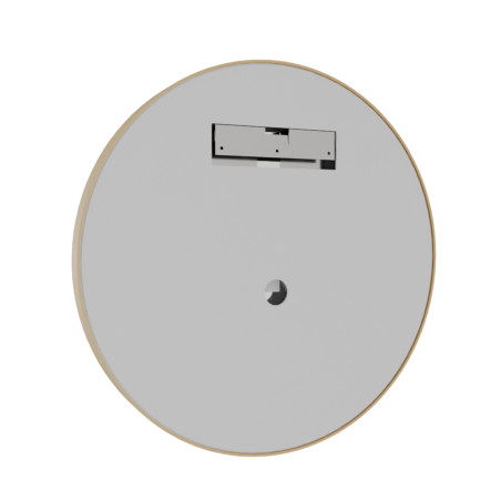 Miroir avec éclairage LED variable ORANA - Diamètre 60 cm - Contour cuivré