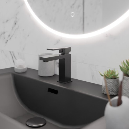 Mitigeur lavabo SUZY Black Mat