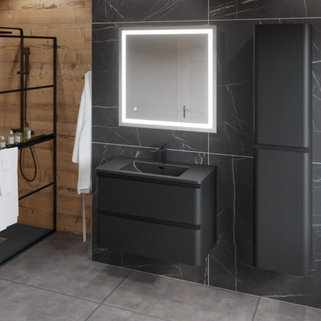 Mitigeur lavabo SUZY Black Mat