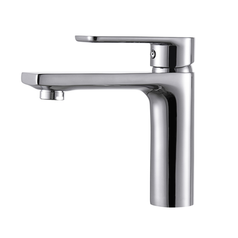 Mitigeur lavabo pour plan vasque salle de bain PRESTY Chromé Mitigeur lavabo pour plan vasque salle de bain PRESTY Chromé