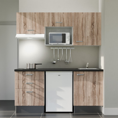 Kitchenette K20L-PT - 180 cm avec plan de travail et évier