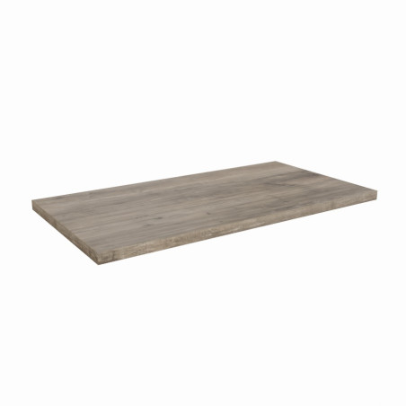Plan de travail bois de cuisine en stratifié - 120 x 63 cm
