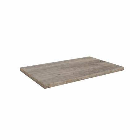 Plan de travail bois de cuisine en stratifié - 100 x 63 cm