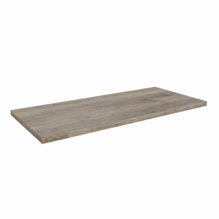Plan de travail bois de cuisine en stratifié - 140 x 63 cm