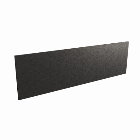 Crédence pour plan de travail stratifié noir effet pierre - 120 x 35 cm