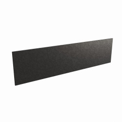 Crédence pour plan de travail stratifié noir effet pierre - 140 x 35 cm