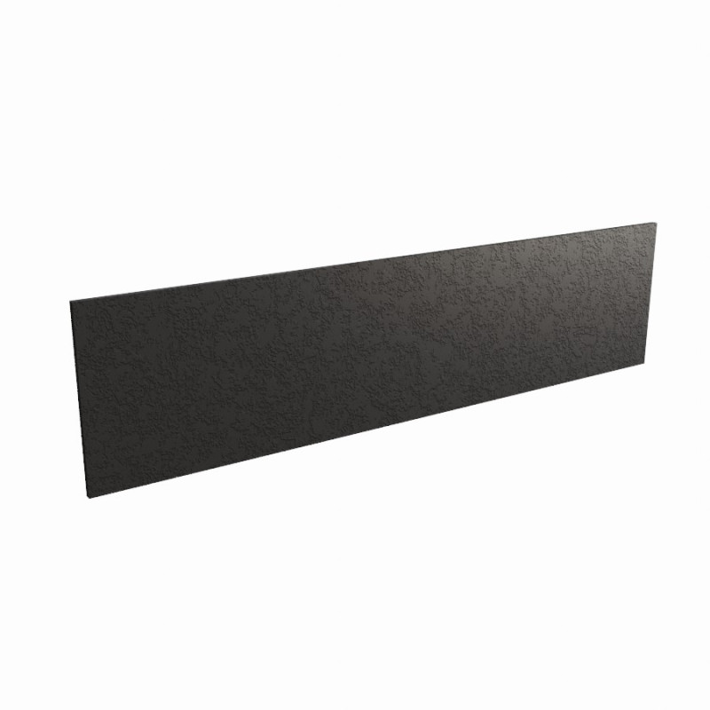 Crédence pour plan de travail stratifié noir effet pierre - 140 x 35 cm Crédence pour plan de travail stratifié noir effet pierre - 140 x 35 cm